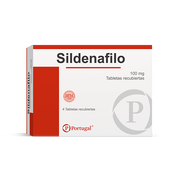Sildenafilo 100 Mg Caja x 4 Tabletas Recubiertas
